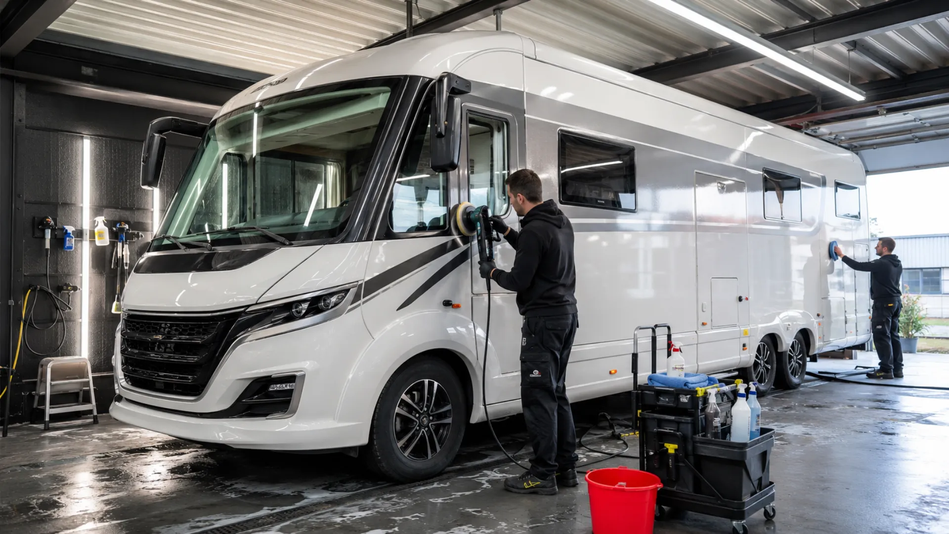 Wohnmobil-Aufbereitung bei VELAR in Chemnitz und Zwickau